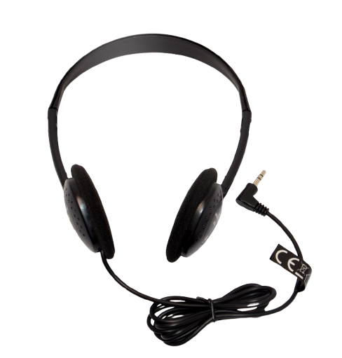 Hovedtelefoner letvægts med drejelige ørepuder